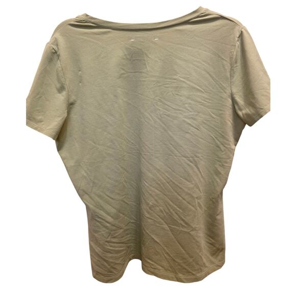 Lafayette 148 New York Modern Scoop Neck Tee Size Large EUC - Picture 2 of 3